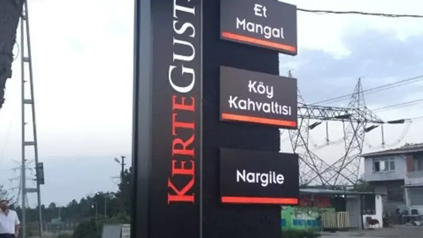 totem tabela Reklam ANTALYA REKLAMCI