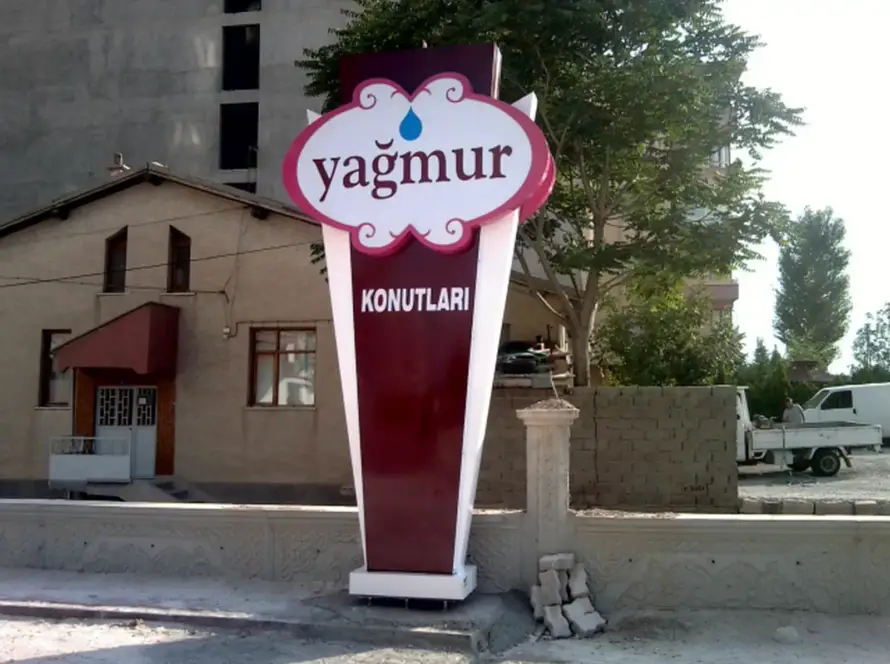 totem tabela Reklam ANTALYA REKLAMCI