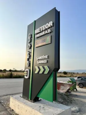 totem tabela Reklam ANTALYA REKLAMCI